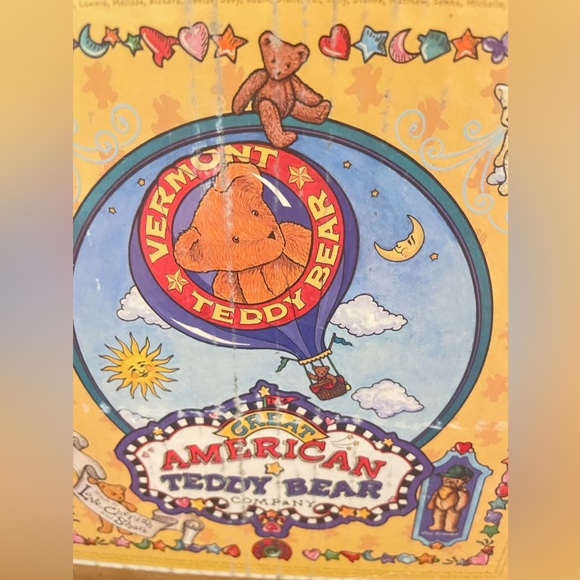 Vermont Teddy Bear Jester Bear Clown Bear Made In USA With Box & Tags 1993
VTG - Picture 7 of 7